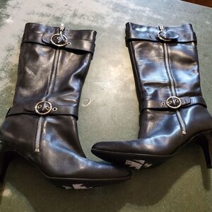 Ecco Bristol tall black boots sz 40